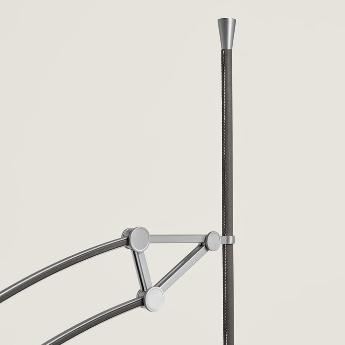 Graphite Pantographe Reading Floor Lamp