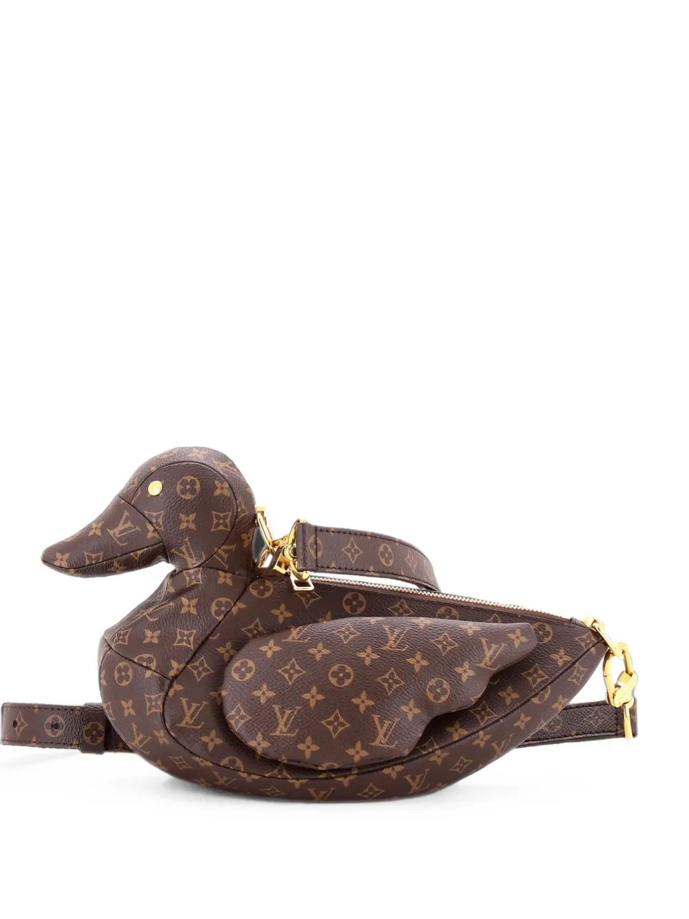 Nigo Duck Bag Monogram Canvas crossbody bag