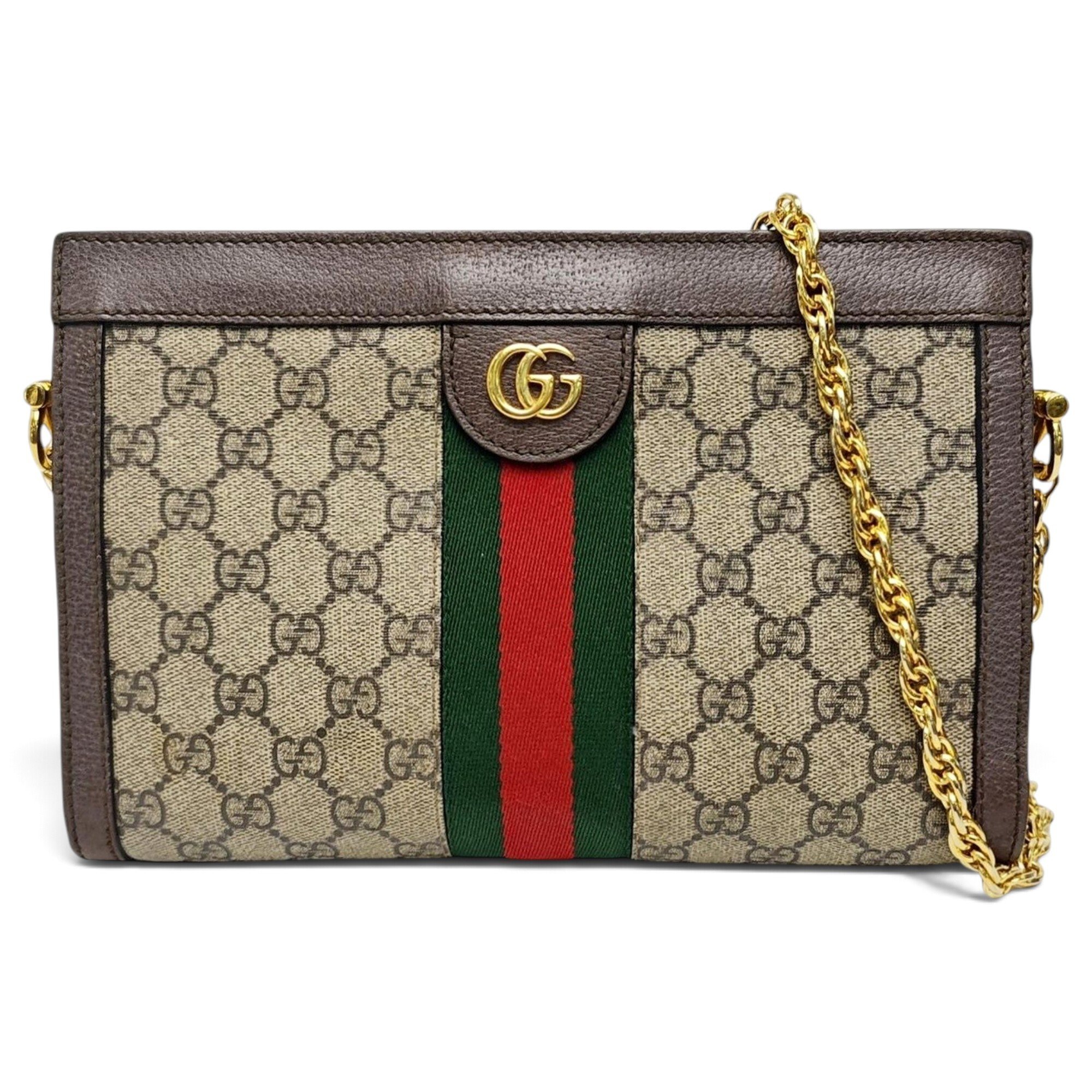 Ophidia leather handbag