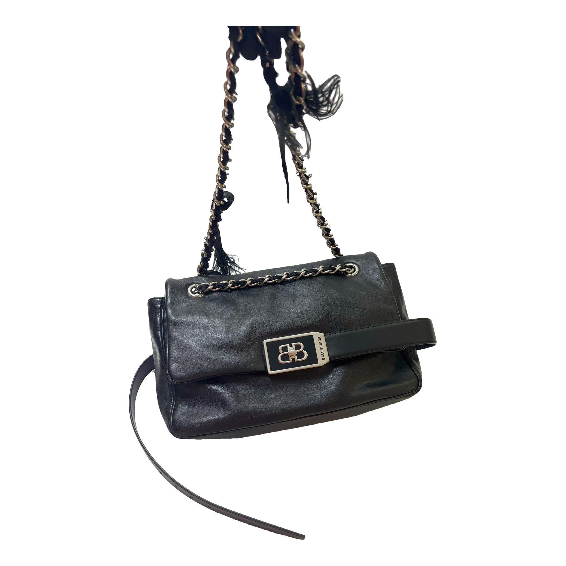 Leather crossbody bag