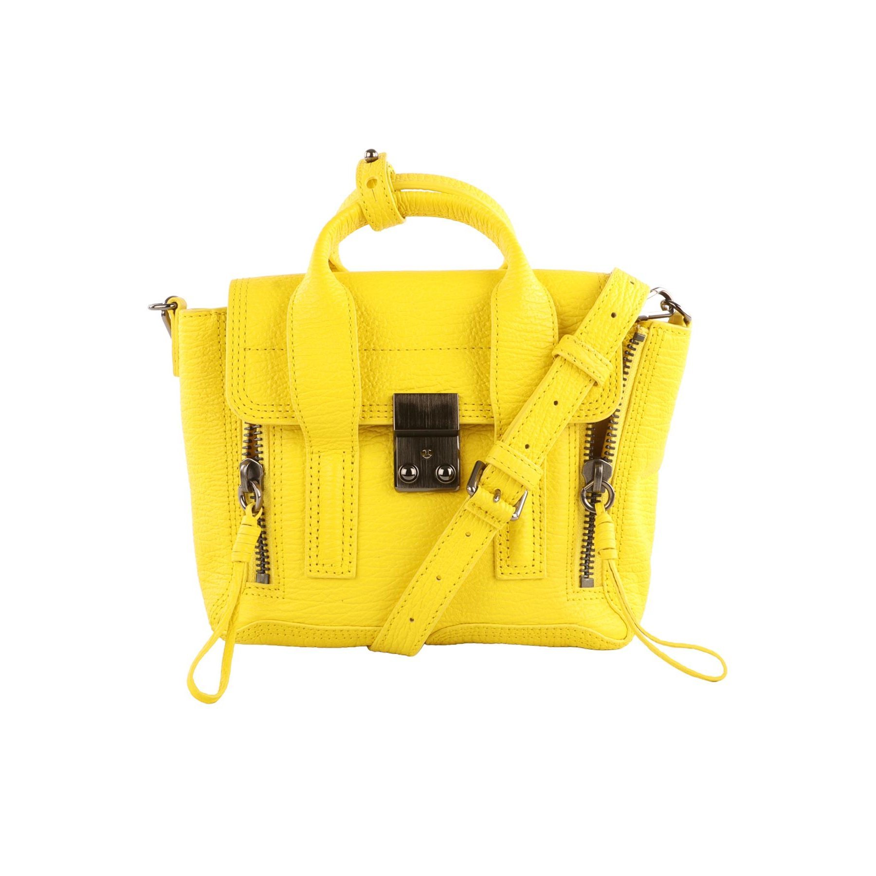 Leather tote