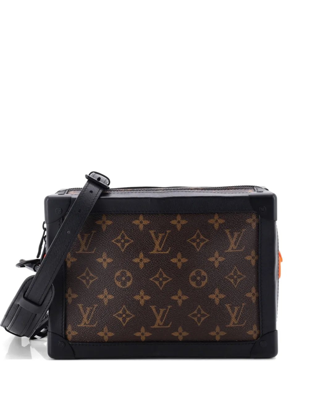 Solar Ray Soft Trunk Bag Monogram Canvas crossbody bag