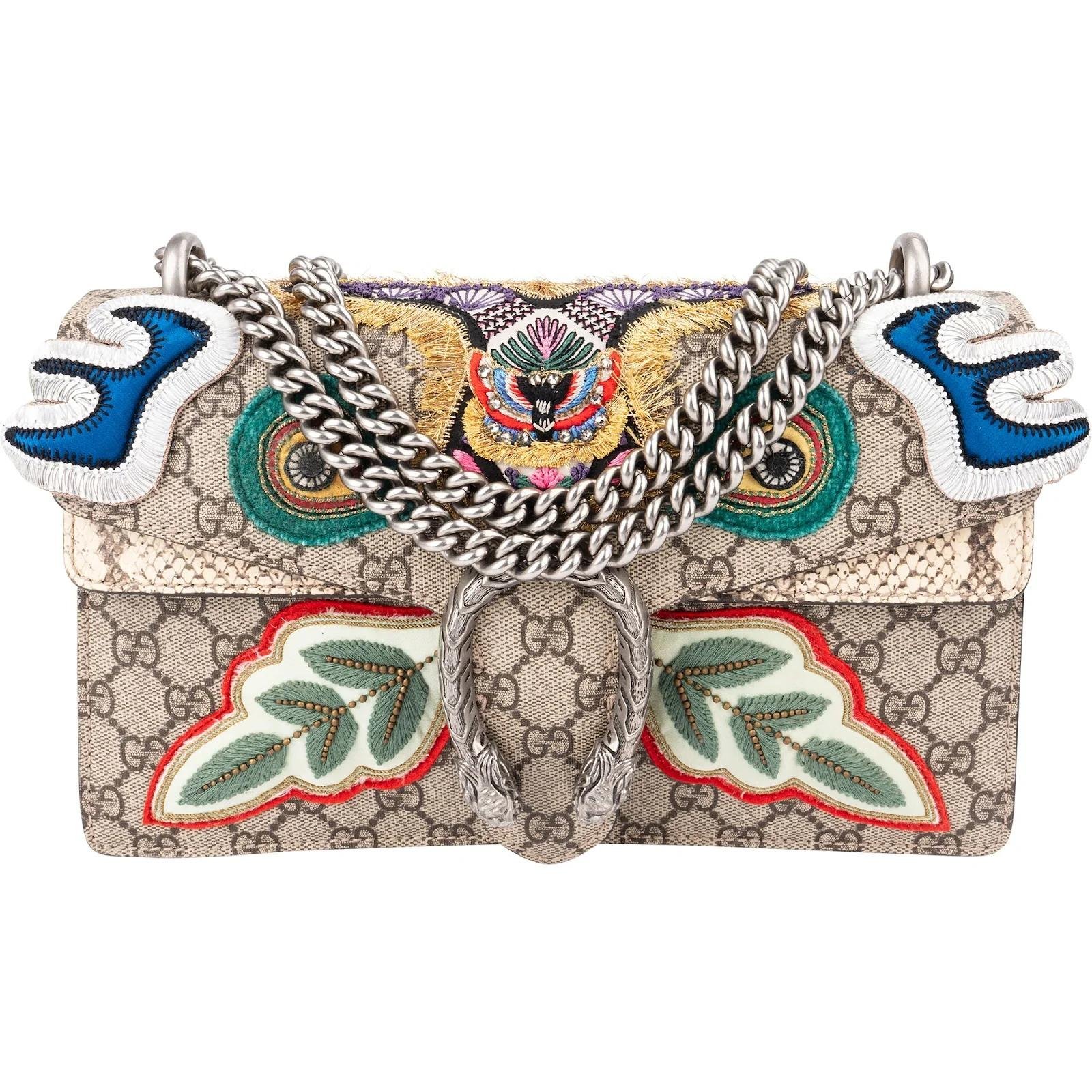 Dionysus leather crossbody bag