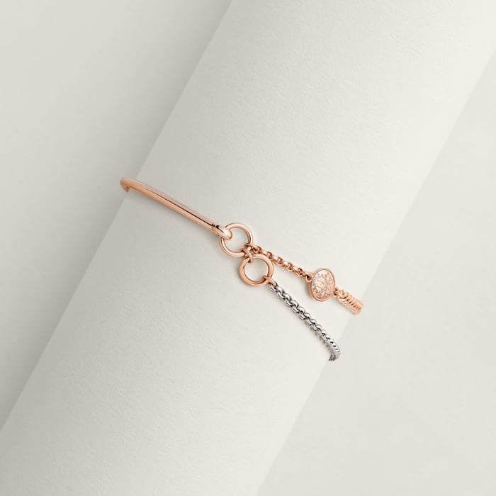 Sans Coloris Mix and H Bracelet, Medium Model