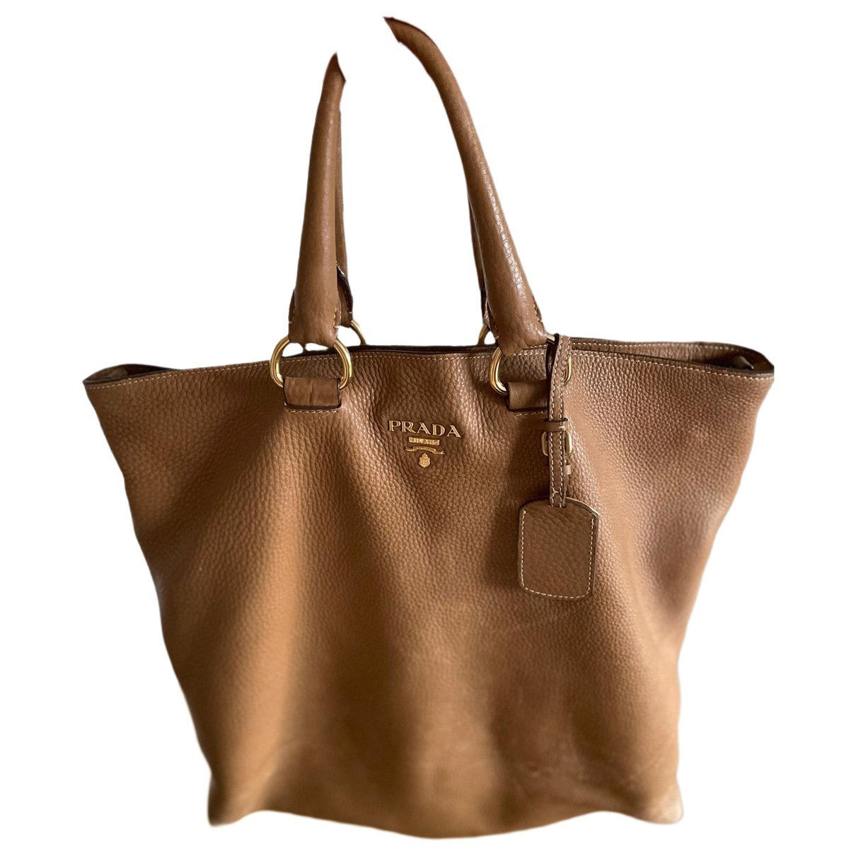 Leather tote