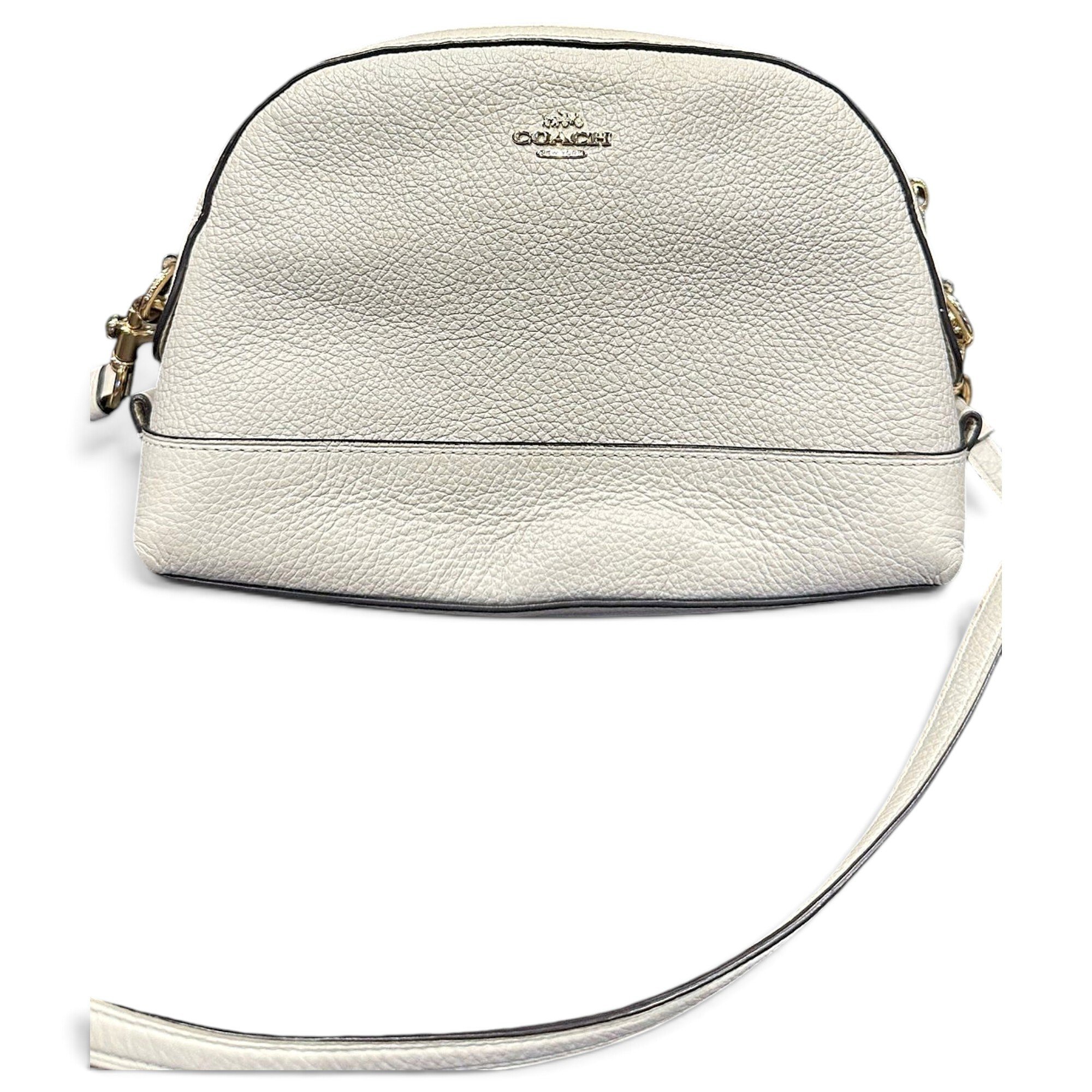 Canvas Courier Crossbody leather crossbody bag