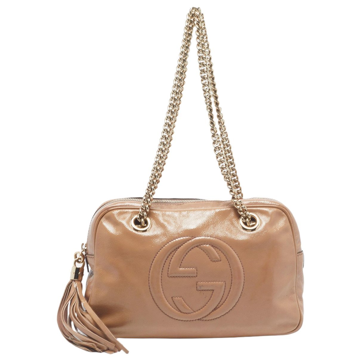 Soho patent leather handbag