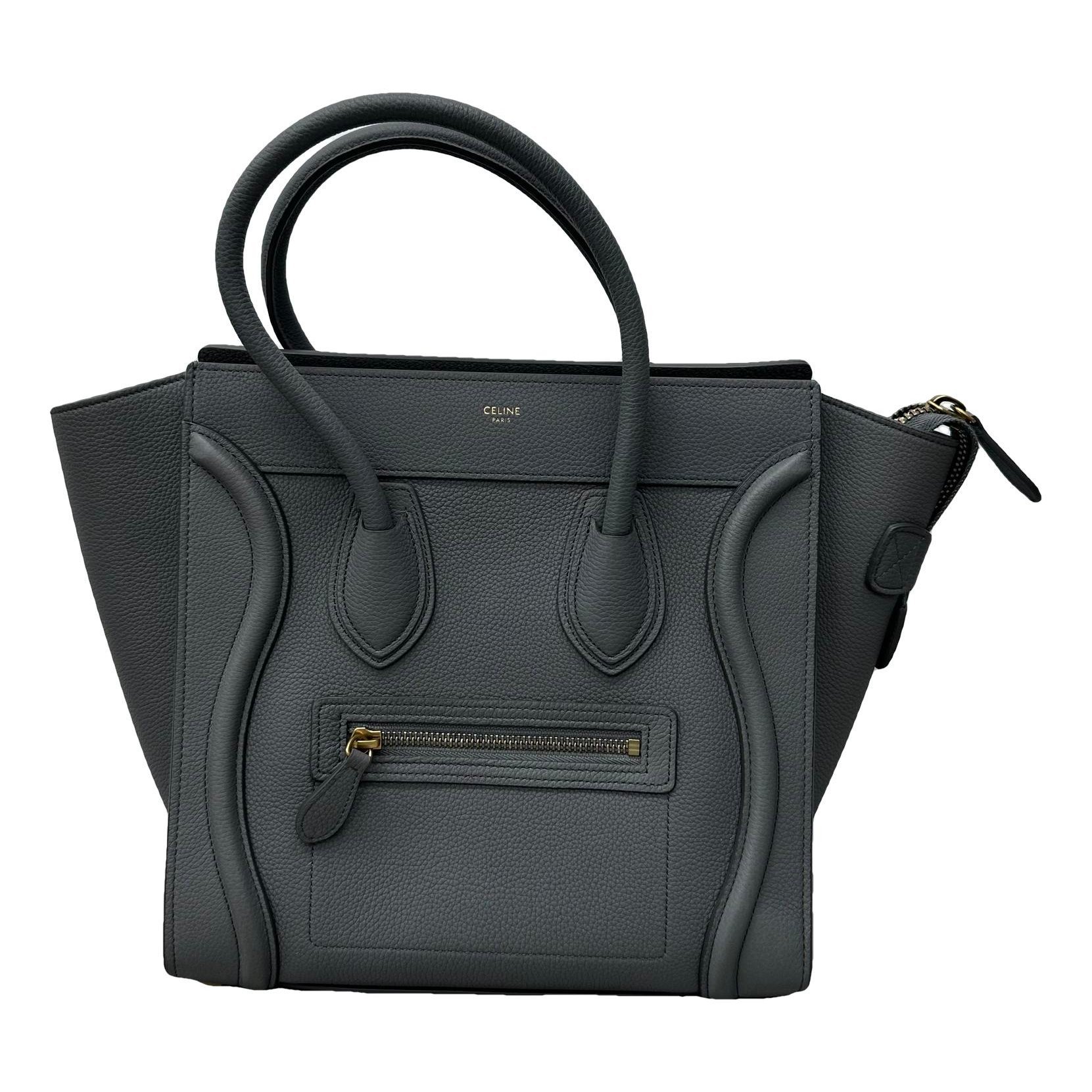 Luggage leather handbag
