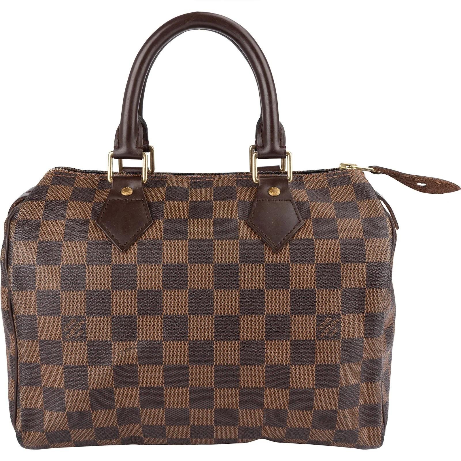Speedy leather handbag