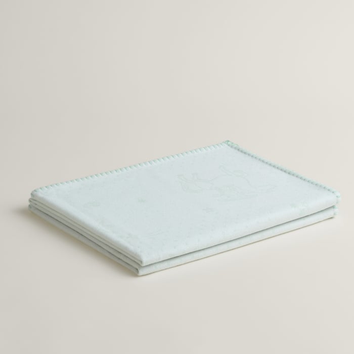 Vert Aqua Cabriole Blanket