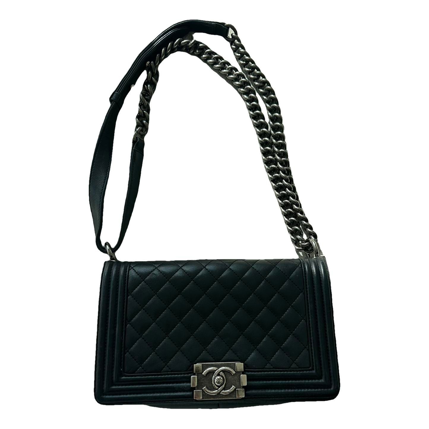 Boy leather crossbody bag