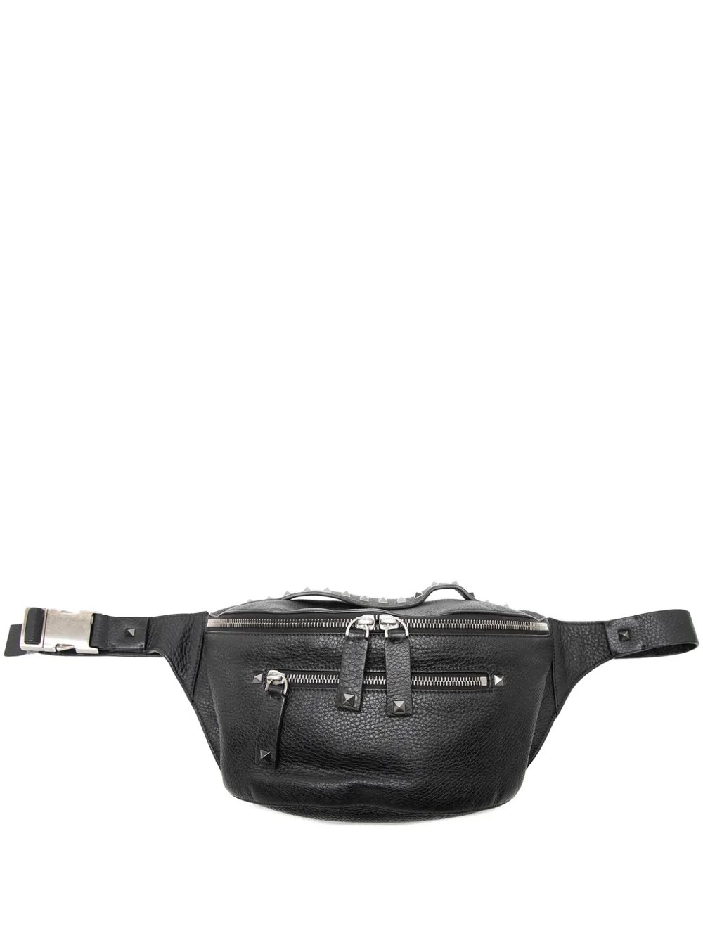 2018-2026 Pebbled Calfskin Rockstud belt bag