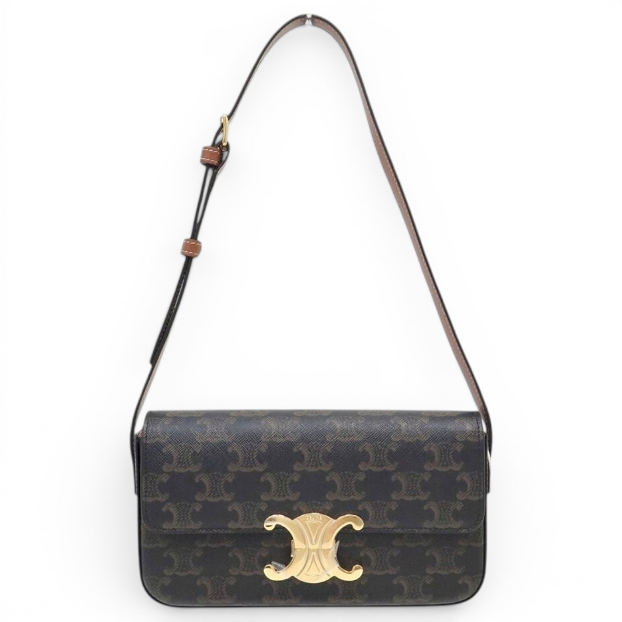 Triomphe cloth handbag