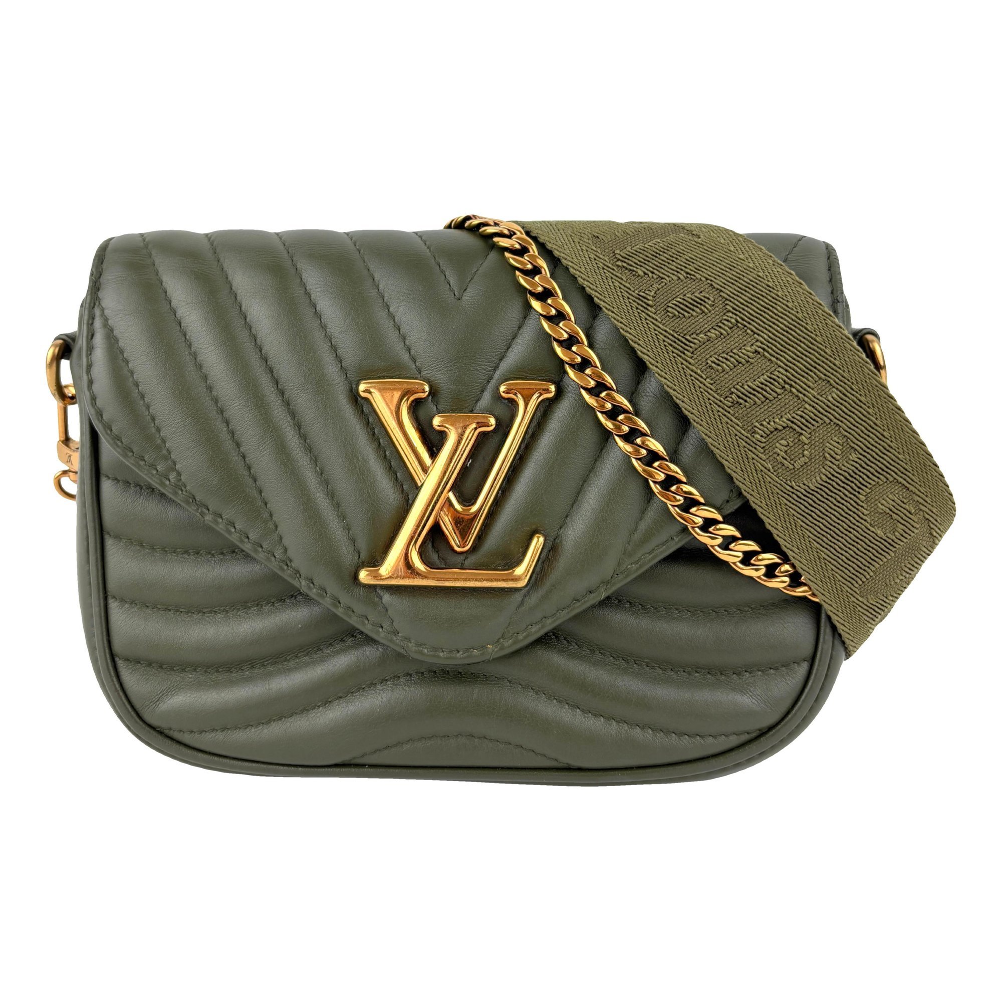 Multi-Pochette New Wave leather crossbody bag