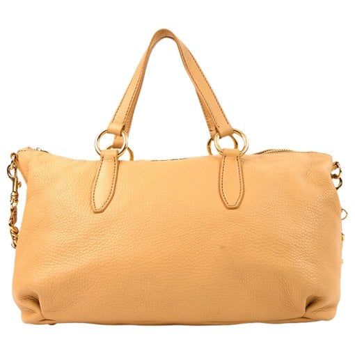 Vitello leather handbag