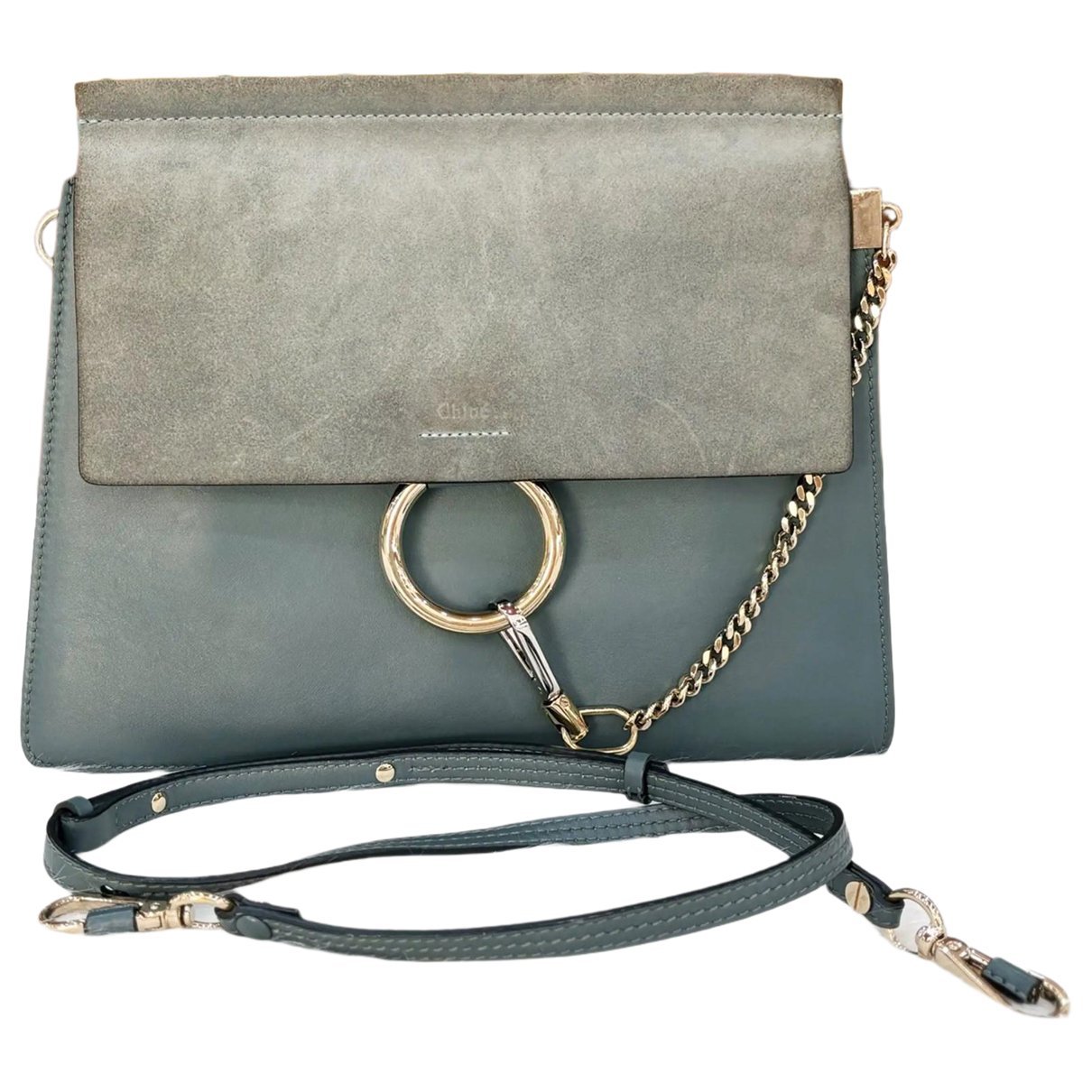 Faye leather handbag