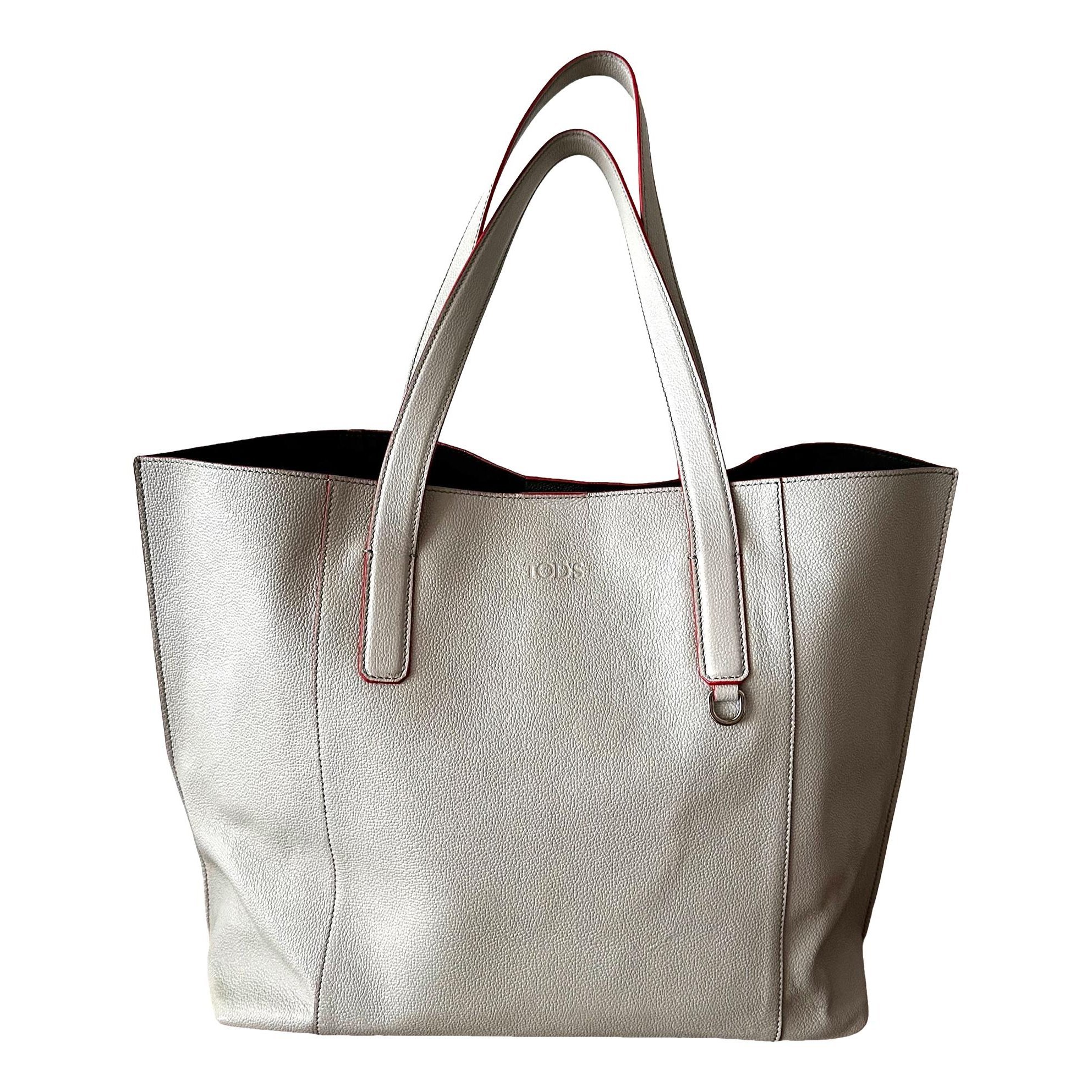 Leather tote
