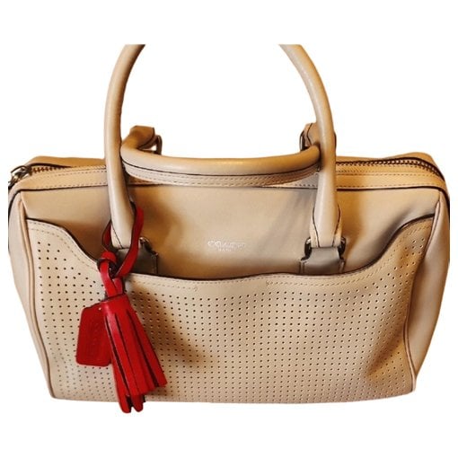 Leather satchel