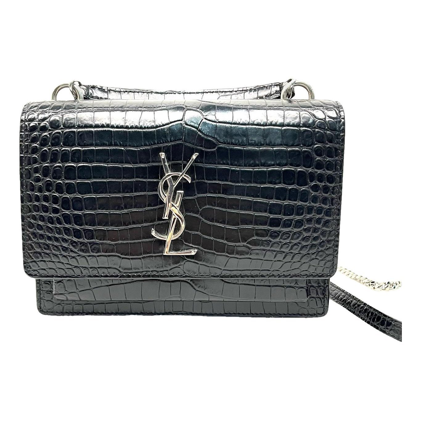 Sunset leather crossbody bag