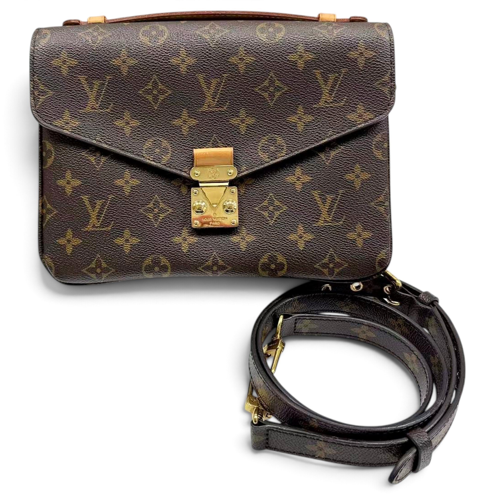 Metis leather handbag