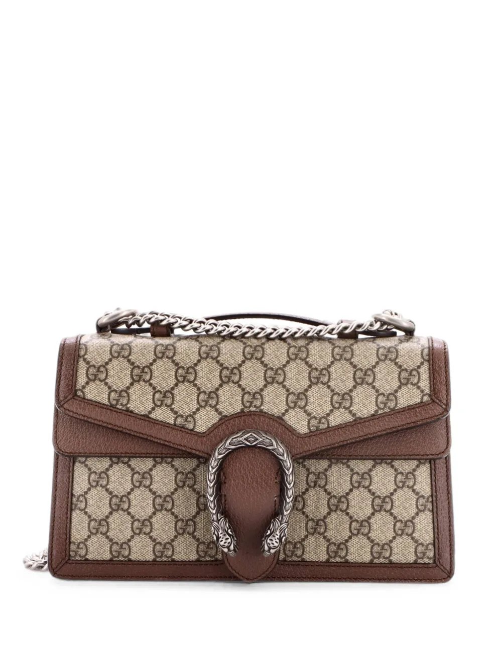 Dionysus Top Handle Chain Bag GG Coated Canvas Small satchel