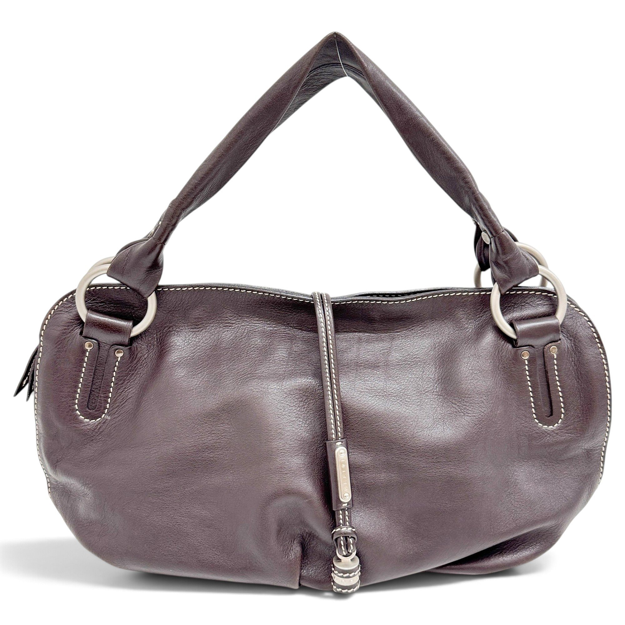 Leather handbag