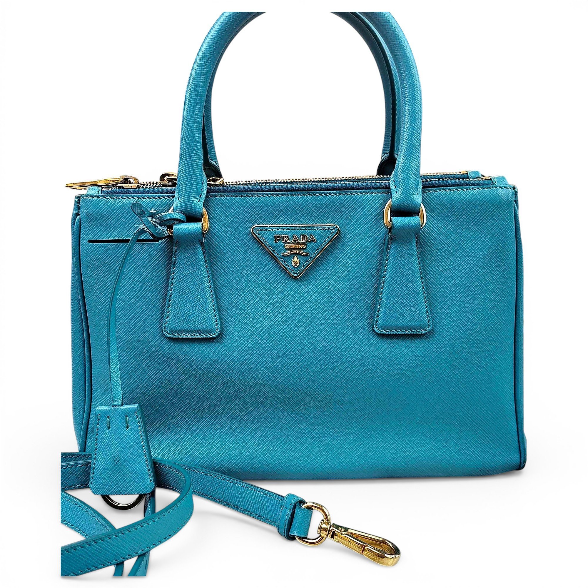 Galleria leather handbag