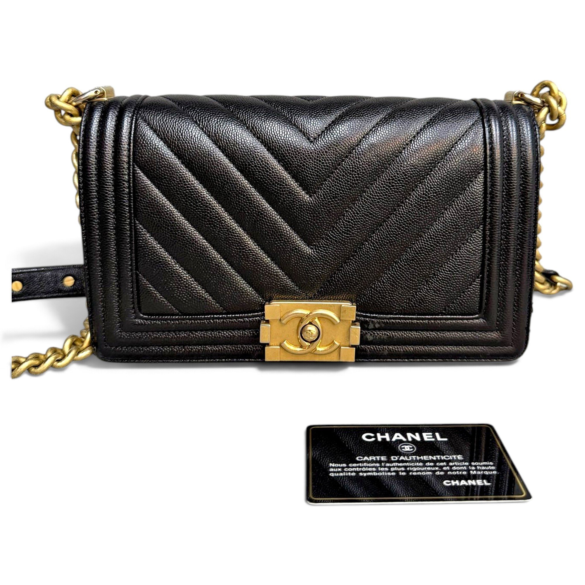 Boy leather crossbody bag