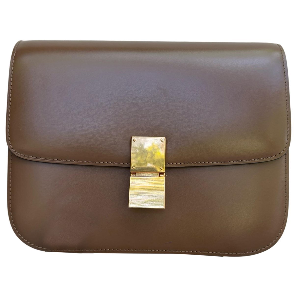Classic leather handbag