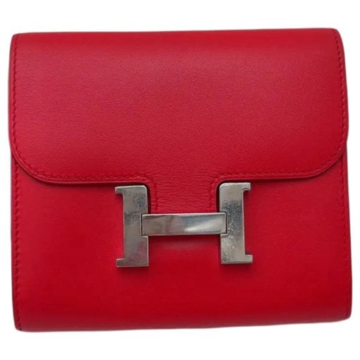 Constance leather clutch bag