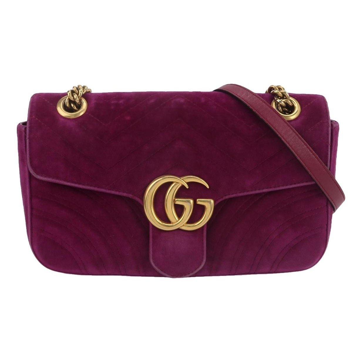 GG Marmont velvet handbag