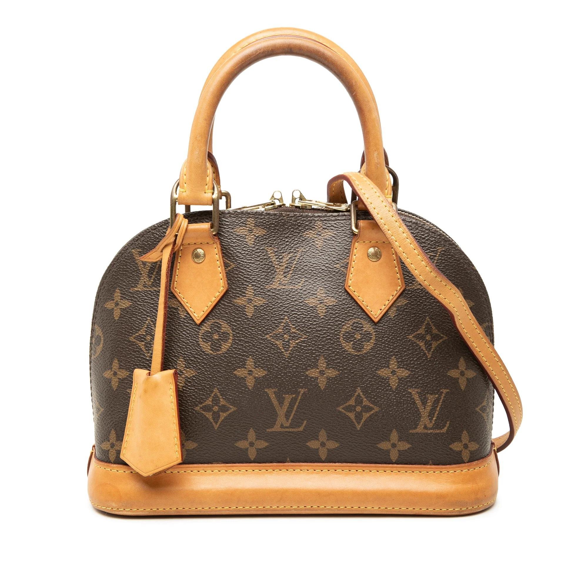 Alma leather handbag