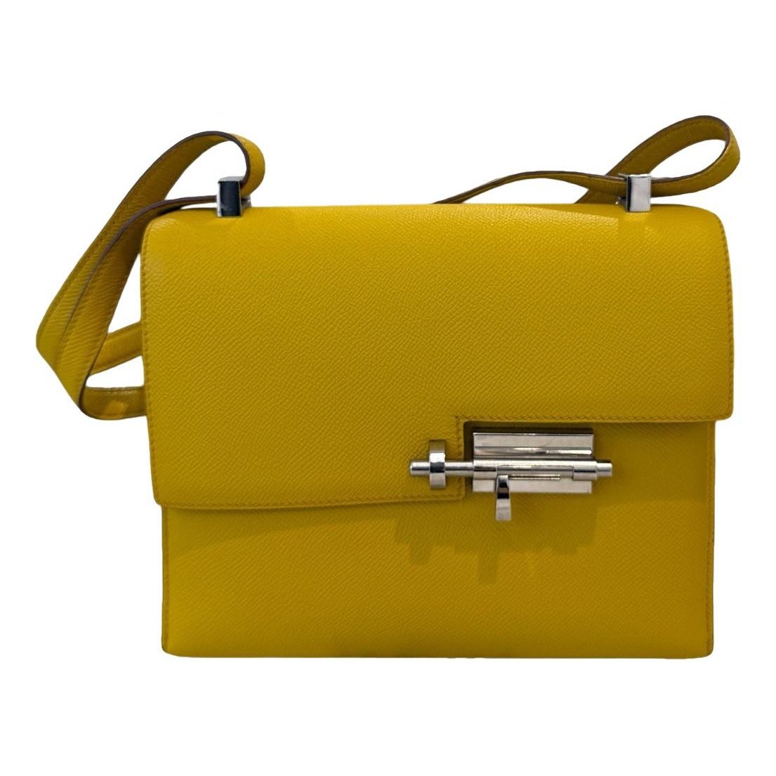 Verrou leather handbag