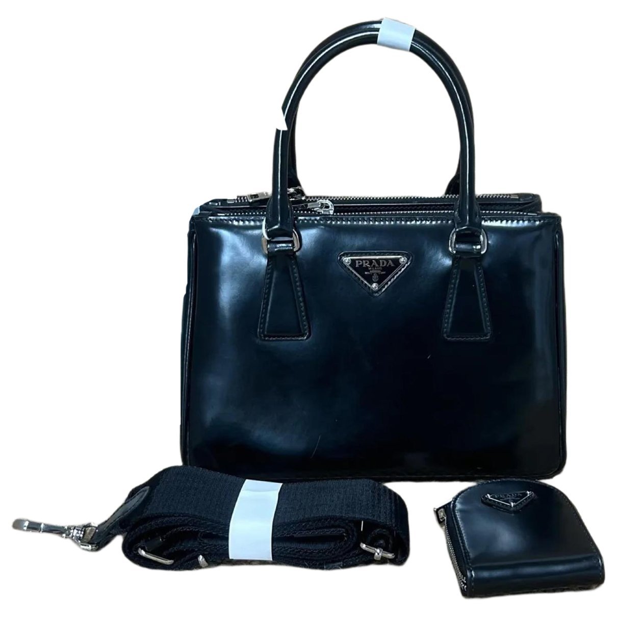 Galleria leather handbag