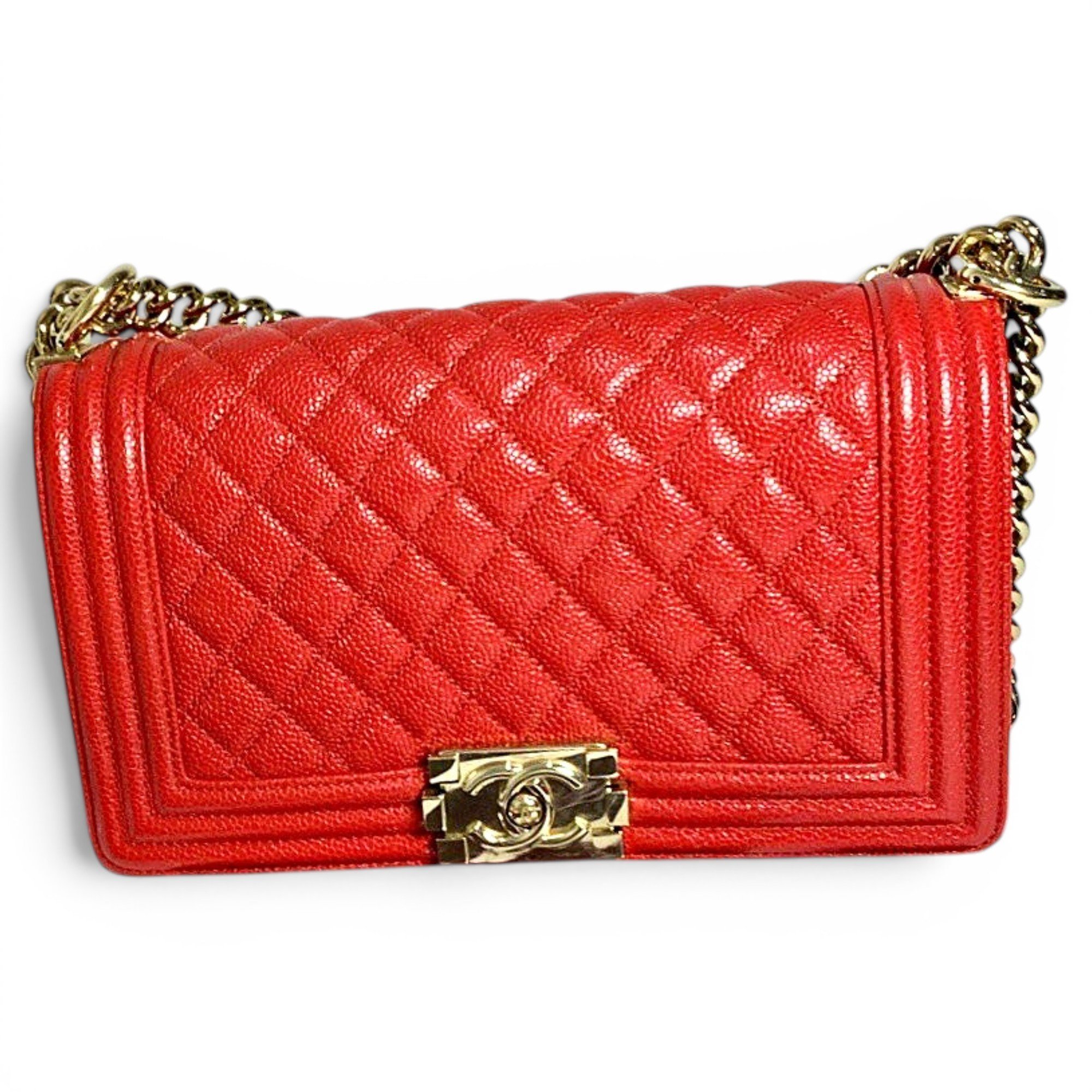 Boy leather crossbody bag