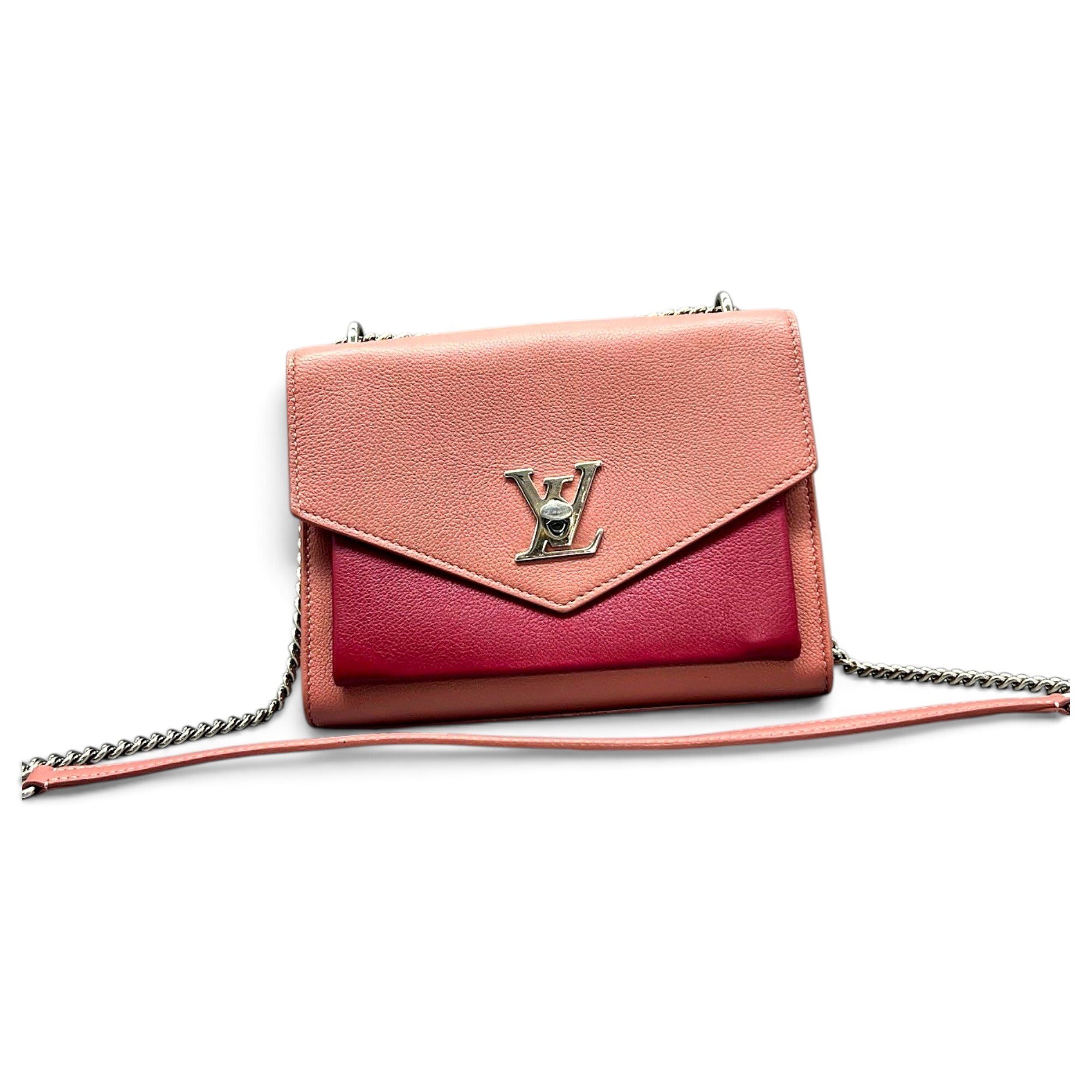 Lockme leather handbag