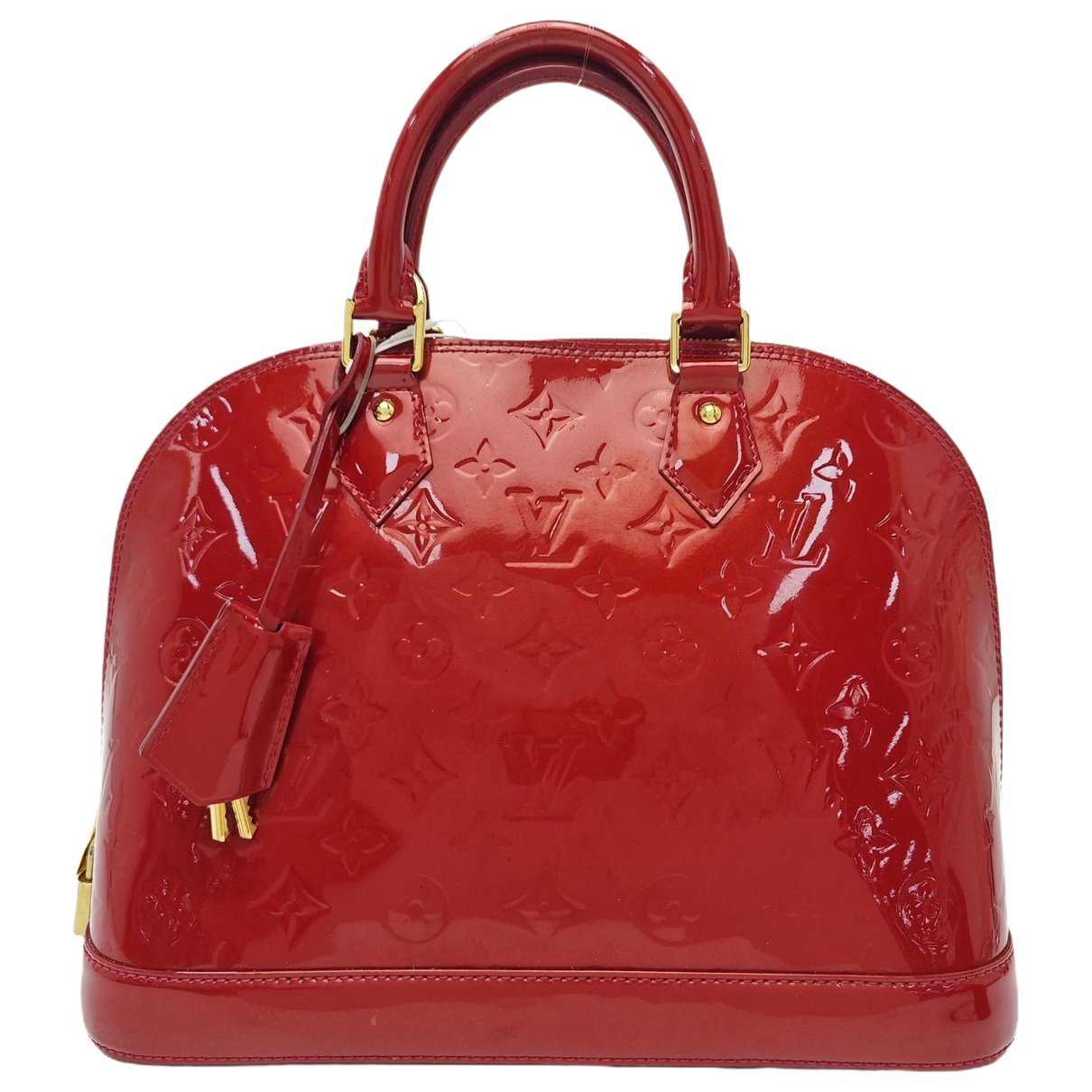 Alma patent leather handbag