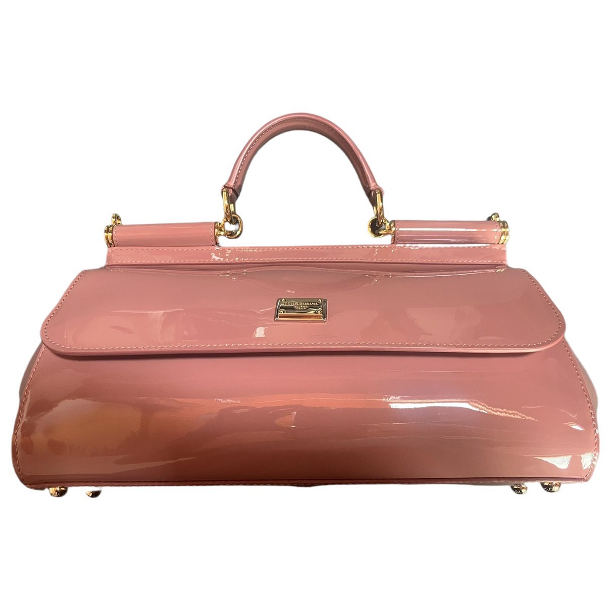 Sicily patent leather handbag