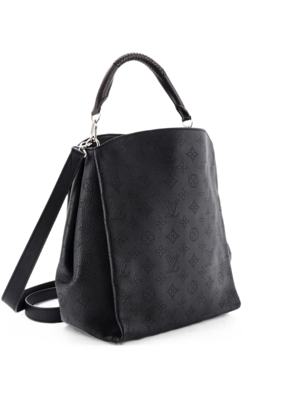 Babylone Handbag Mahina Leather PM hobo bag