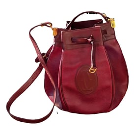 Cartier Seau leather crossbody bag