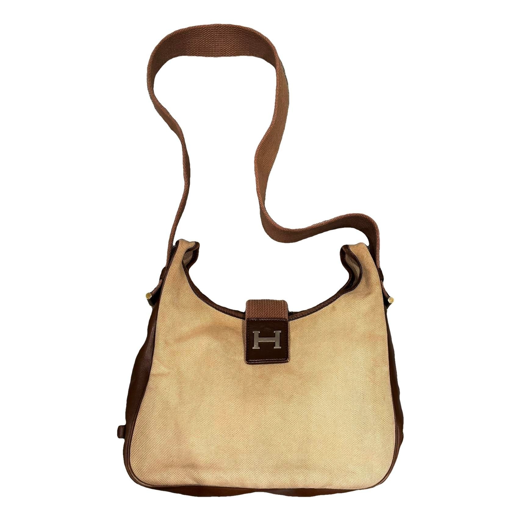 Hermes Tsako cloth handbag