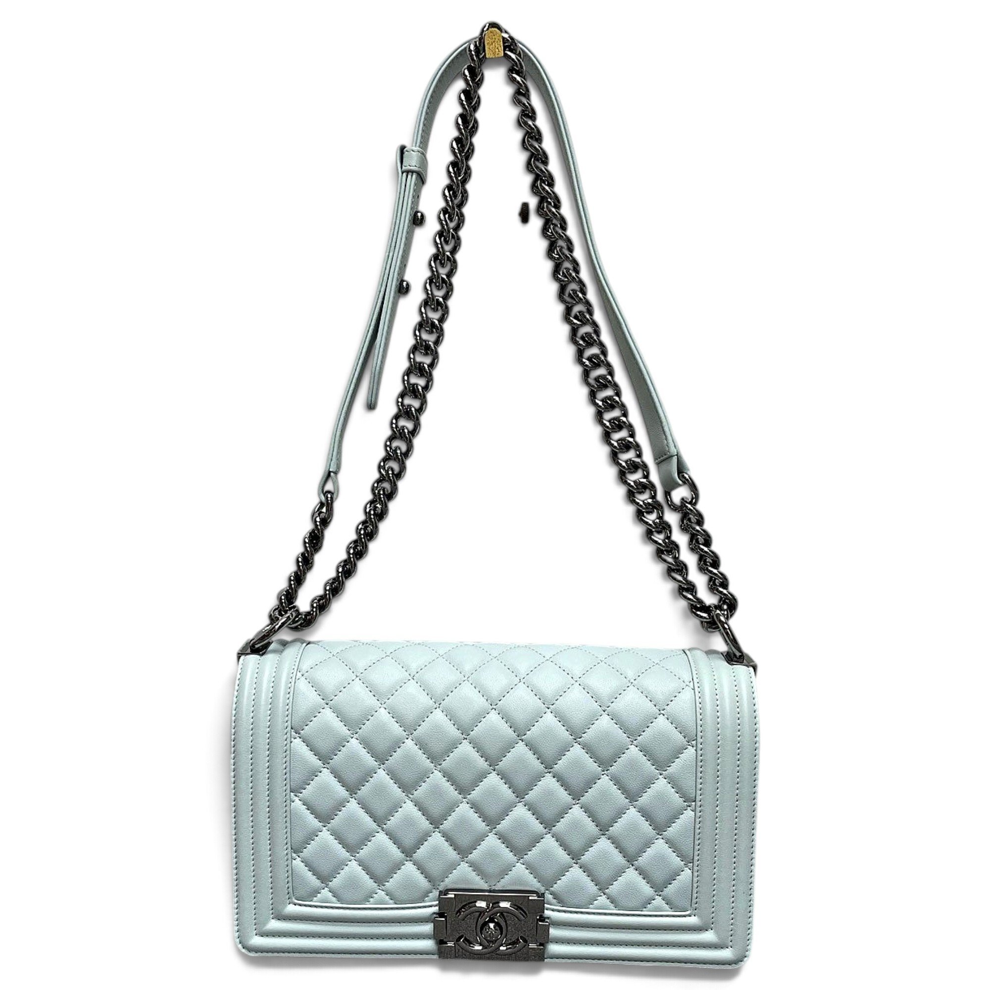 Boy leather crossbody bag