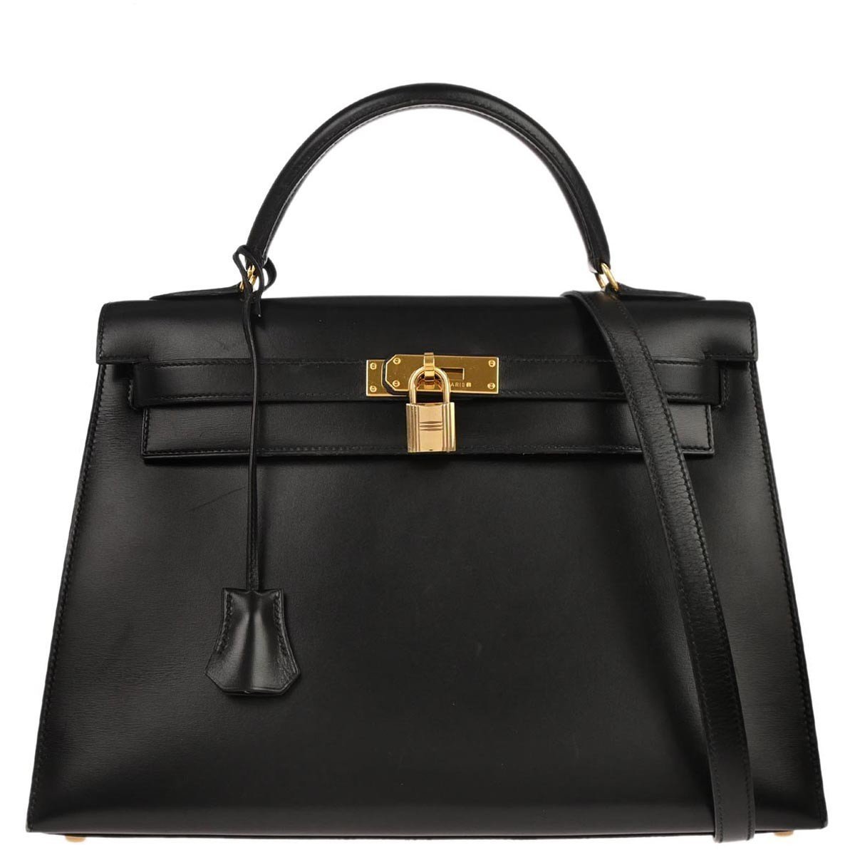 Kelly 32 pony-style calfskin handbag