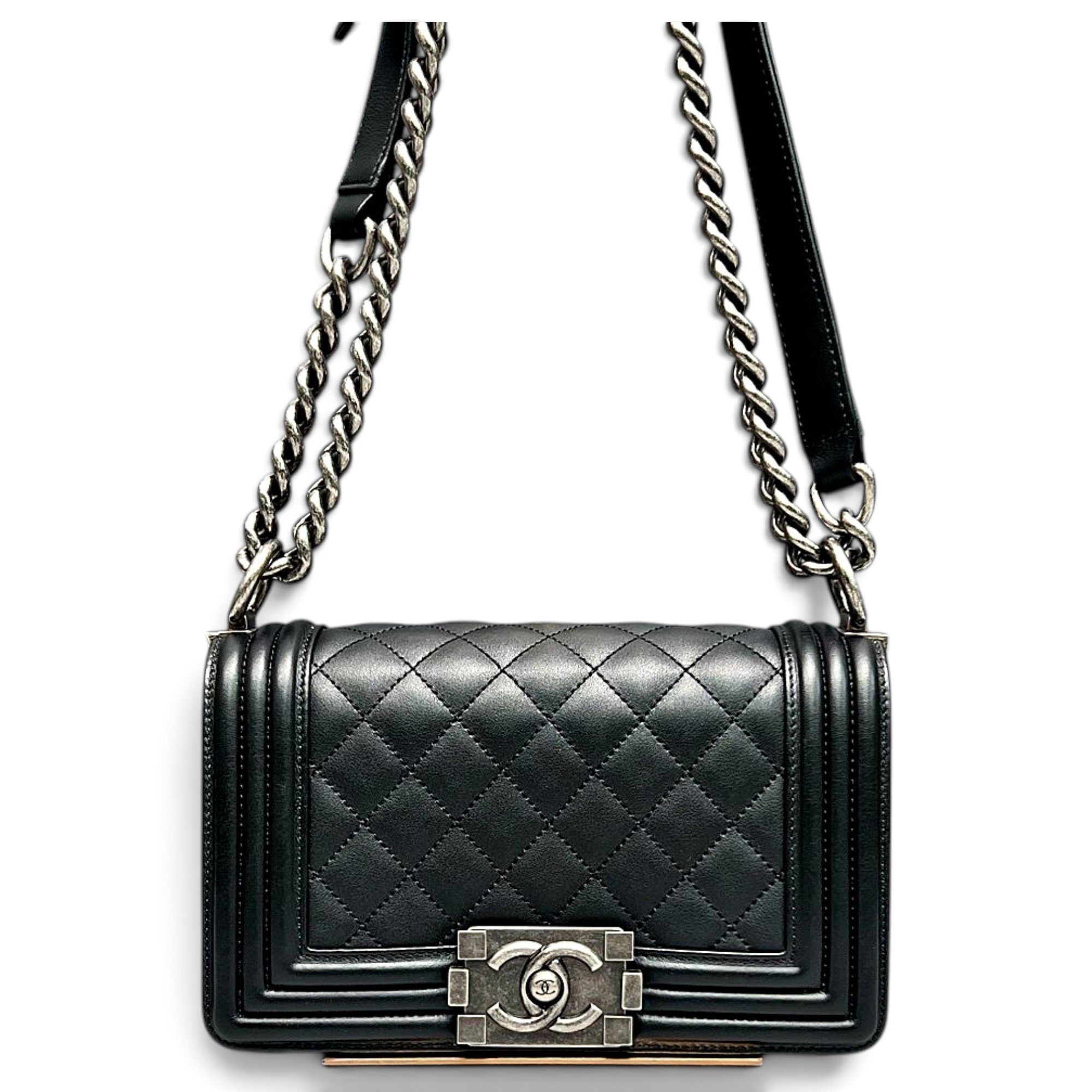 Boy leather handbag