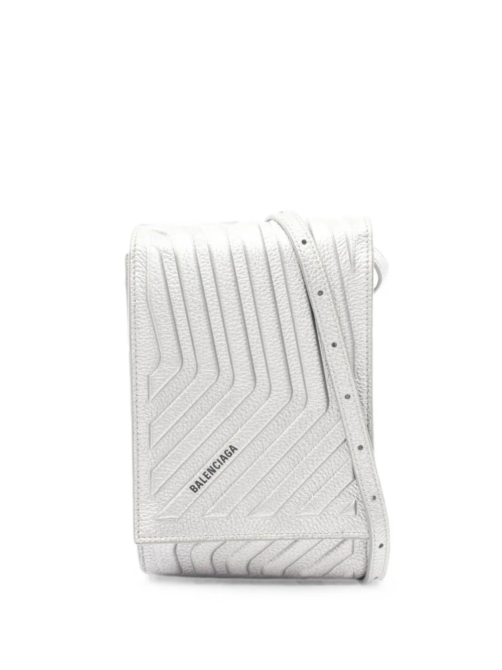 Balenciaga 2010s Car Phone Holder embossed shoulder bag