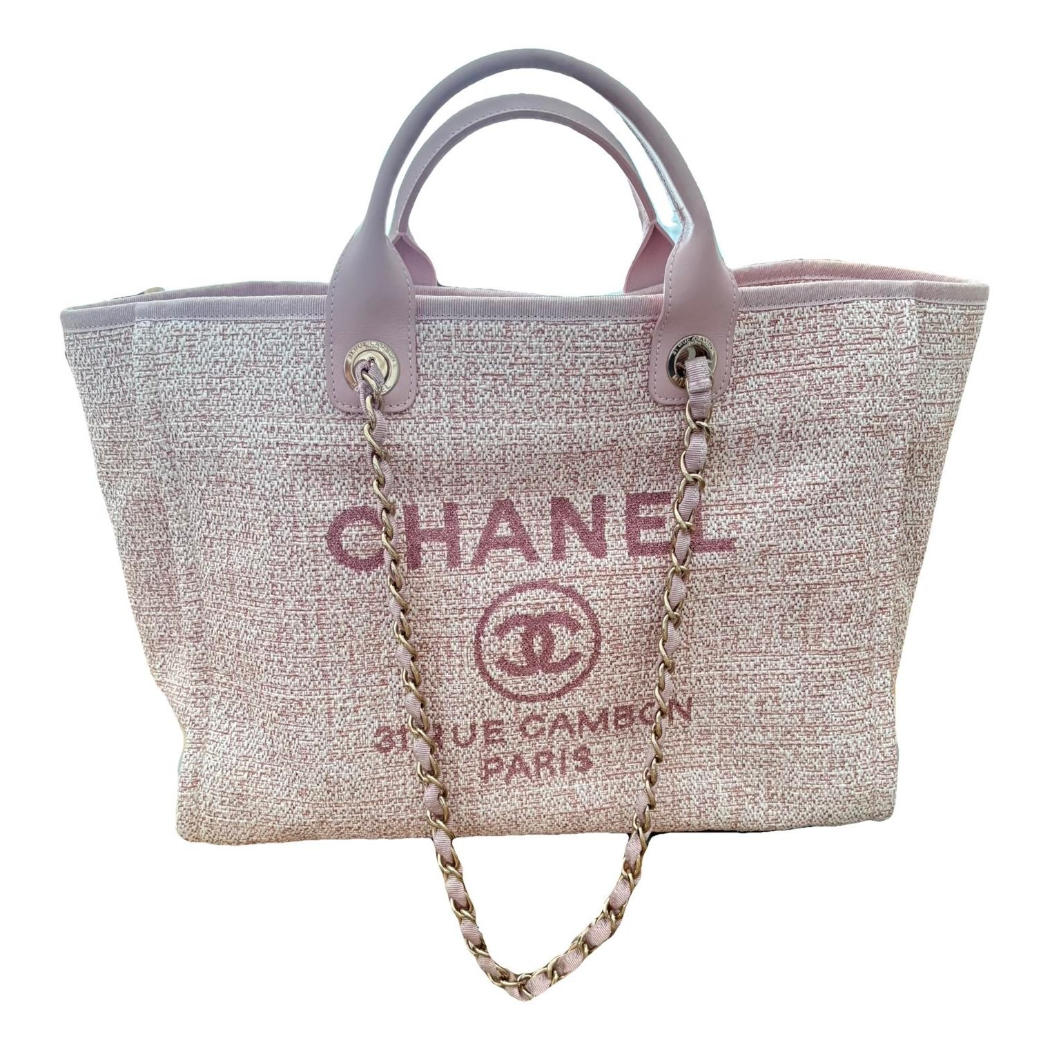 Deauville tweed tote