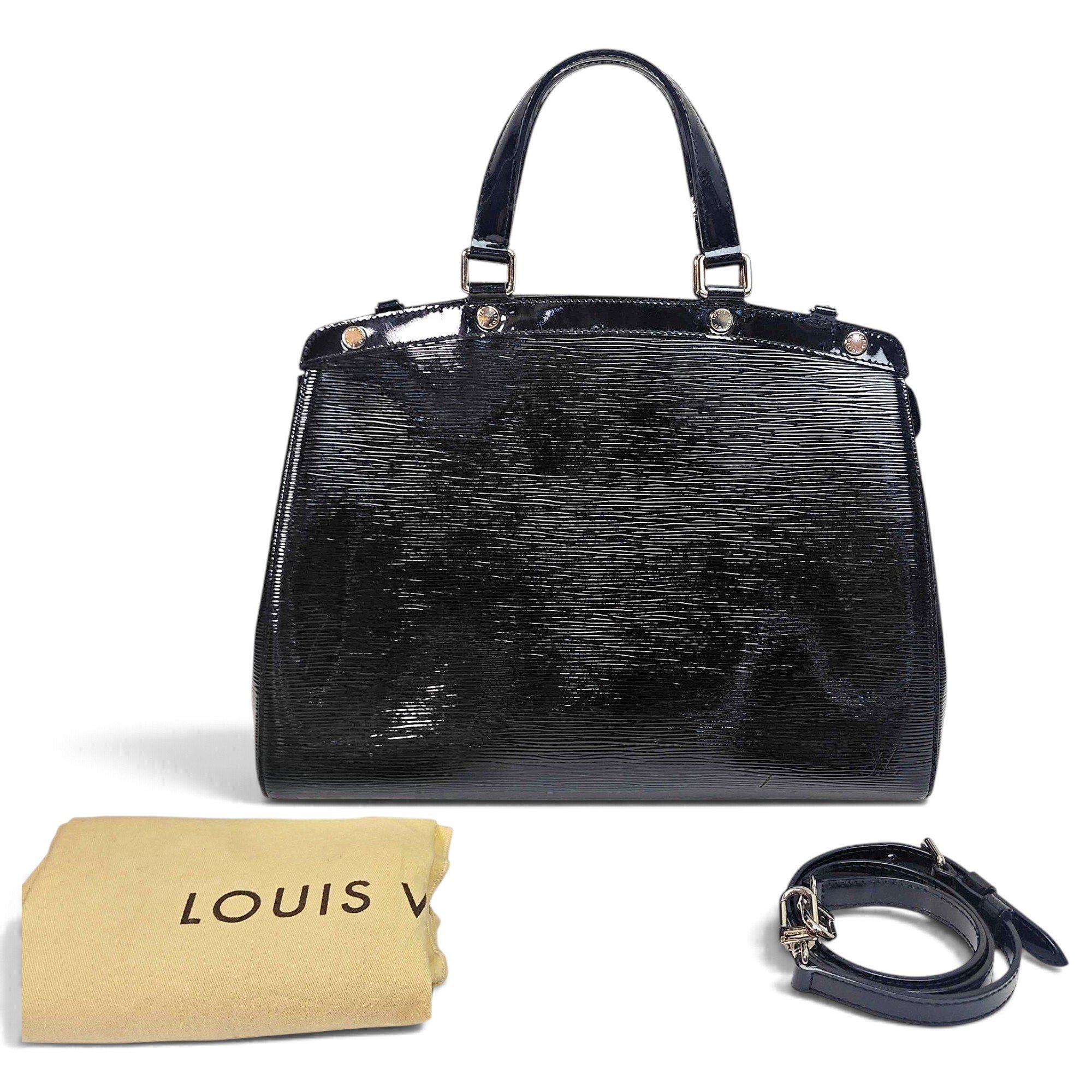 Bréa leather handbag