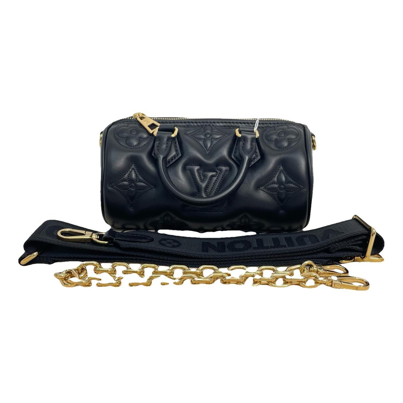 Papillon BB leather handbag