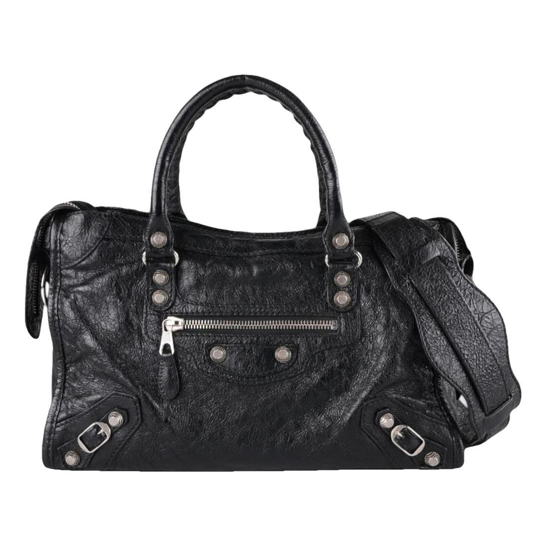 City leather crossbody bag