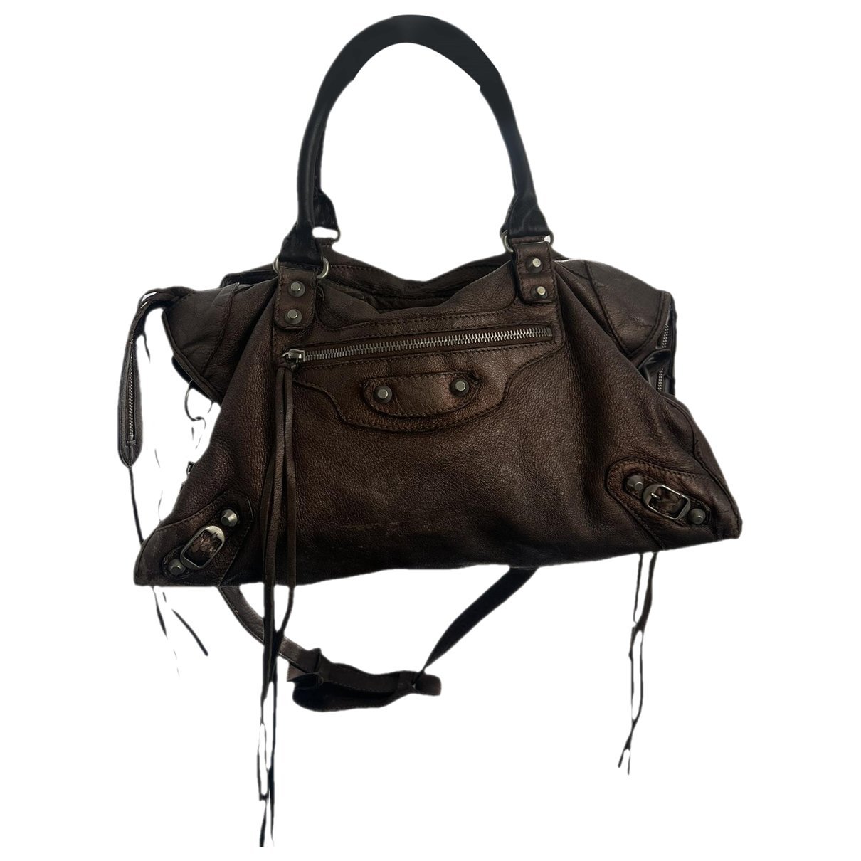 Balenciaga City leather handbag